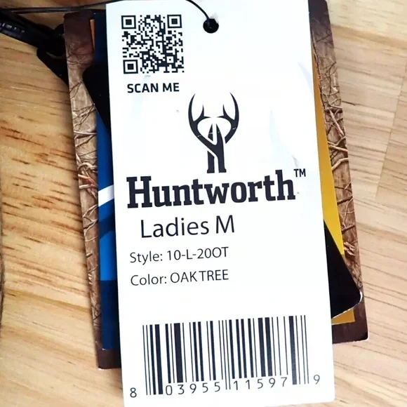 Huntworth Womens Oak Tree Camo Gloves Size Medium Realtree Waterproof - Picture 8 of 8